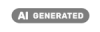 LABEL_AI GENERATED_black transparent 150
